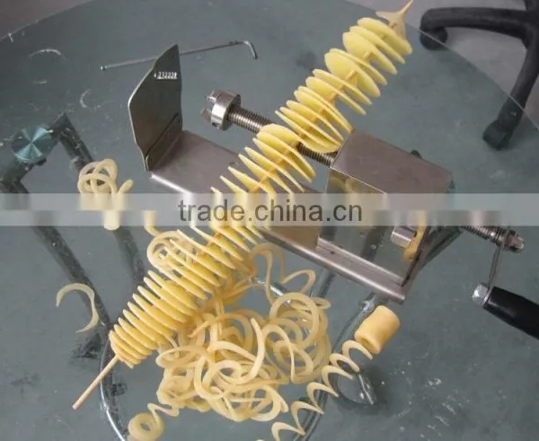 Twist Potato Spiral Cutter/spiral Potato Cutting Machine/spiral Potato Slicer photo-6