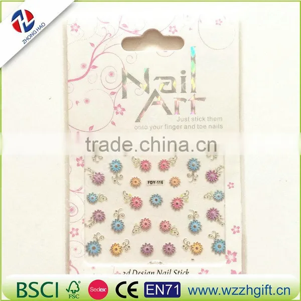Fashion Flower Nail Stickers Water Transfer Decals Foils Polish DIY Nail Art Tools Nails Beauty Accessories photo-6