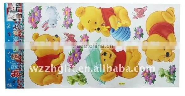Winniy Bear Wallpaper Sticker for Home Decoration photo-2