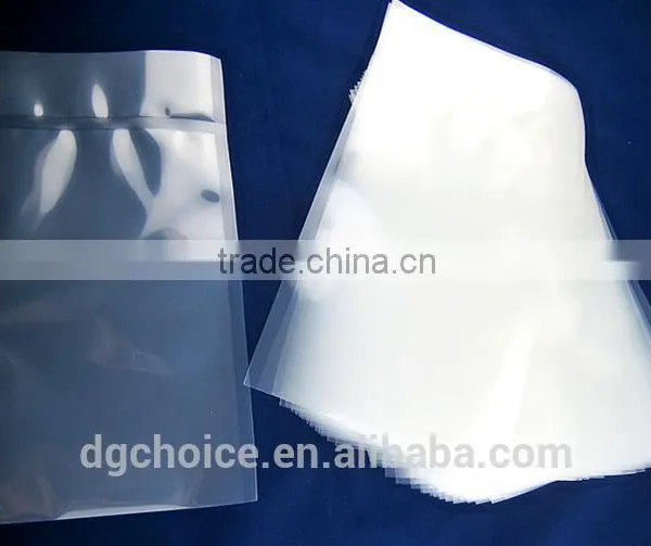 Custom Printed Eco-friendly Hdpe Material Plastic Flat Bag photo-3