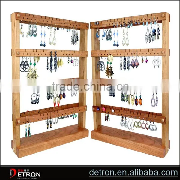 New Design Beatuy Wood Necklace Display Stand