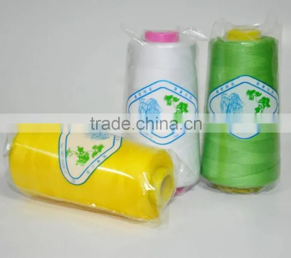 High Tenacity 40S/2 Dyed Spun Polyester Sewing Thread 3000Y photo-2