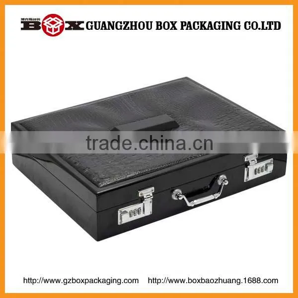 High Grade Popular Fancy Leather Red-wine Handle Case photo-2