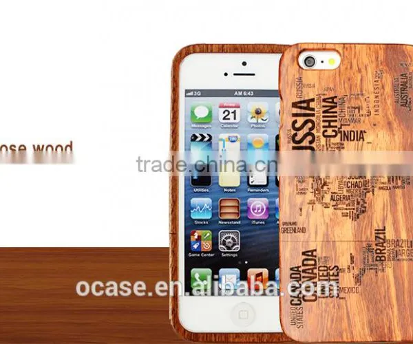 Verious Country Name Engraving Phone Case Wood Cover for IPhone 6/6s/6 Plus photo-4