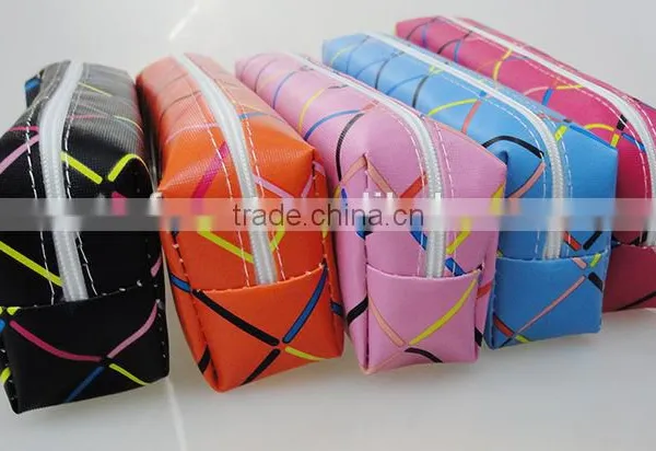 Cheap Promotional pu Leather Kids Pencil Case Stationery Pouch photo-5