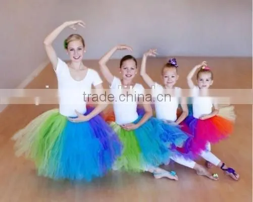 Newest Designer Ballet Tutu Dress Colorful Plus Size Ballet Tutu Dress photo-4