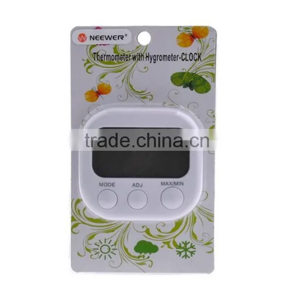 Indoor Large Display Thermometer With Clock photo-6