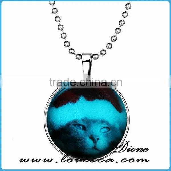 Meaning Memories Cabochon Gift Christmas Glass Art Photo Pendant Chain Necklace photo-3