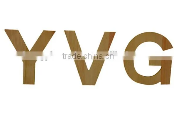 Trade Assurance High Quality Custom Standing Lovely Design Room Decoration Wooden Letter Word