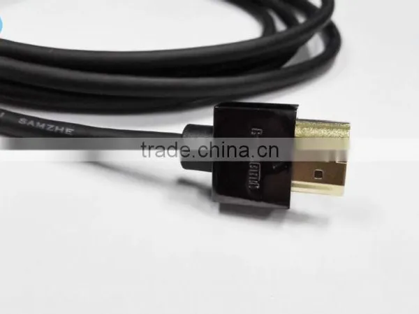 High Speed Slim HDMI Cable With 3D Ethernet and 1080P photo-3