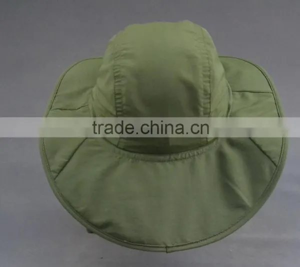 Army Green Bucket Hat for Split photo-4