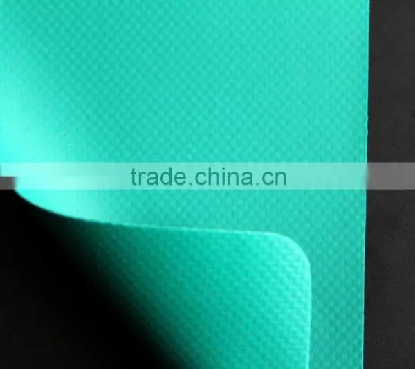 0.5mm PVC Coated Polyester Fabric Waterproof With Acrylic Treatment photo-3