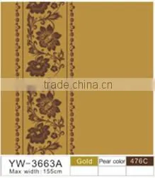 YW-3663 Embossed PVC Tablecloth With Non-woven/fannel Backing photo-2