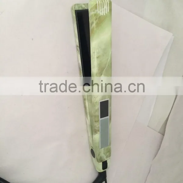 Adjustable Temperature LCD Display Dual Voltage Touch Screen Hair Straightener photo-2