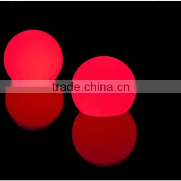 Colorful Rechargeable PE Plastic IP68 Remote Control Swimming Pool Ball photo-4