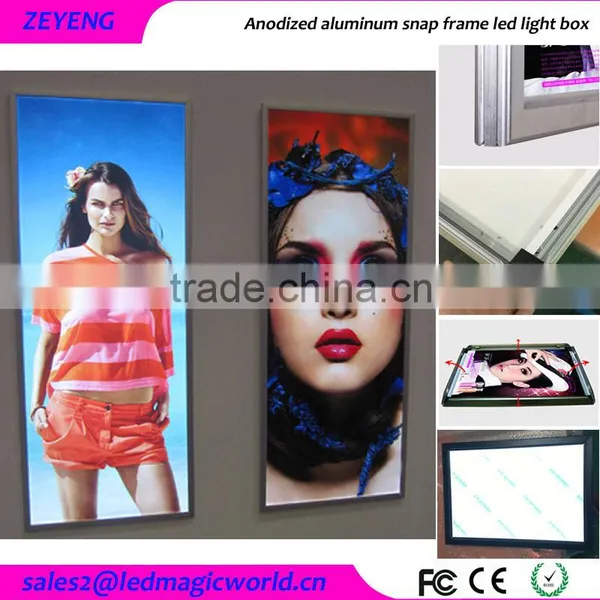 Hanging Advertising Snap Frame Poster LED Picture Board photo-3