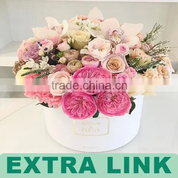 China Supplier Trade Assurance Cylinder Shaped Paper Flower Box photo-3