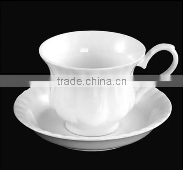 crockery cups with and dishes set