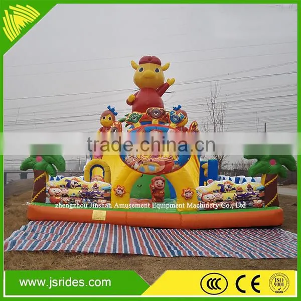 Mobile Amusement Park Large Inflatable Slide for Adult Inflatable Slip Slide photo-6