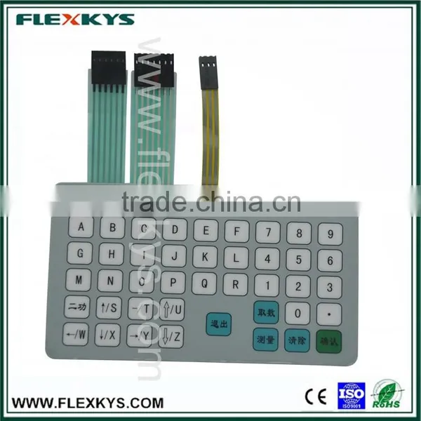 Hobby Robot Custom Prototype LED Intergrated Embedded Poly Dome Membrane Switch photo-6