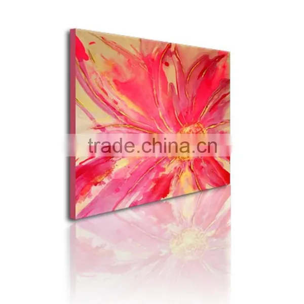 White Flower With Glass Canvas Oil Painting Design on Canvas photo-2