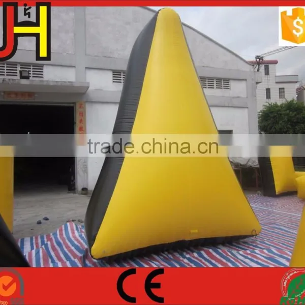0.6mmPVC 23pcs Inflatable Paintball Bunkers For Archery Games photo-3