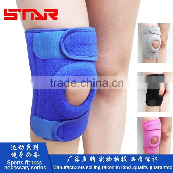 FDA Approved Neoprene Bandage Adjustable Stretch Neoprene Waterproof Knee Brace With Four Springs photo-6