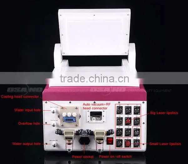 Multifunctional Facial Beauty Machine 3 In1 Lipo Laser Ultra Cavitation RF Kryolipolysis Slimming Machine photo-4