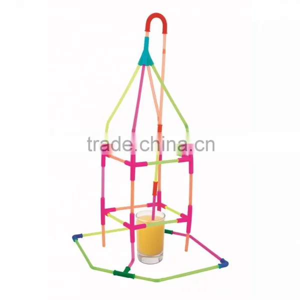 Hot Selling DIY Colorful Funny Magic Promotional Dispenser Plastic Drinking Straw photo-4