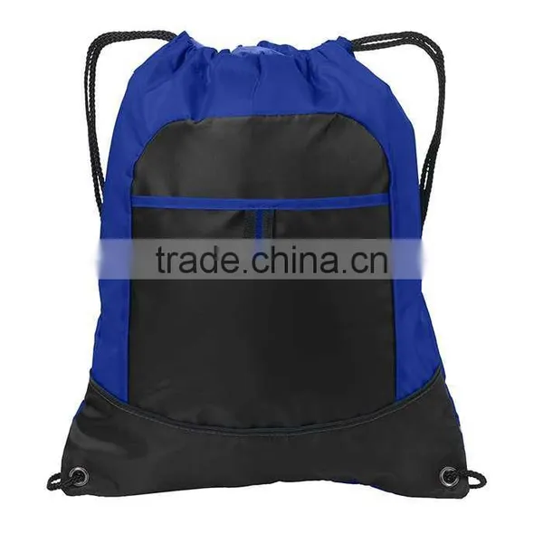 Cheap 210D Polyester Colorful Drawstring Cinch Pack Bag photo-2
