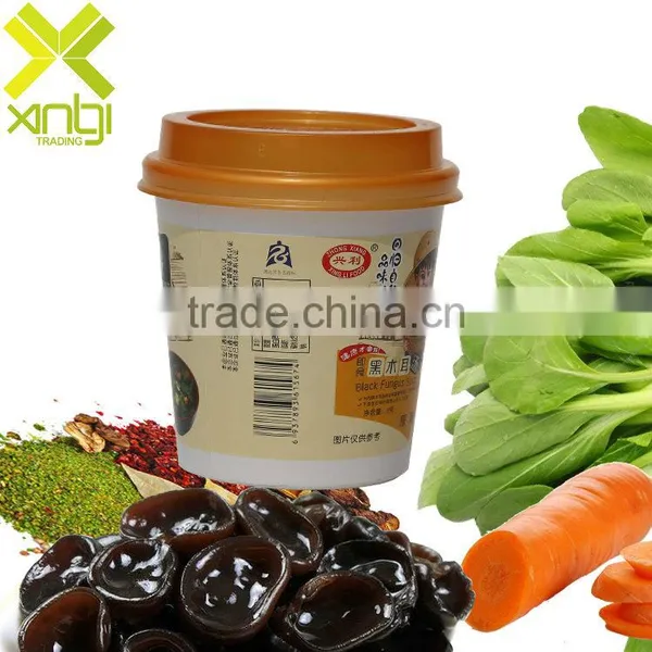 Savory Freeze Dried Cup Packed Original Flavour 6g Black Cloud Ear Fungus Instant Soup photo-3