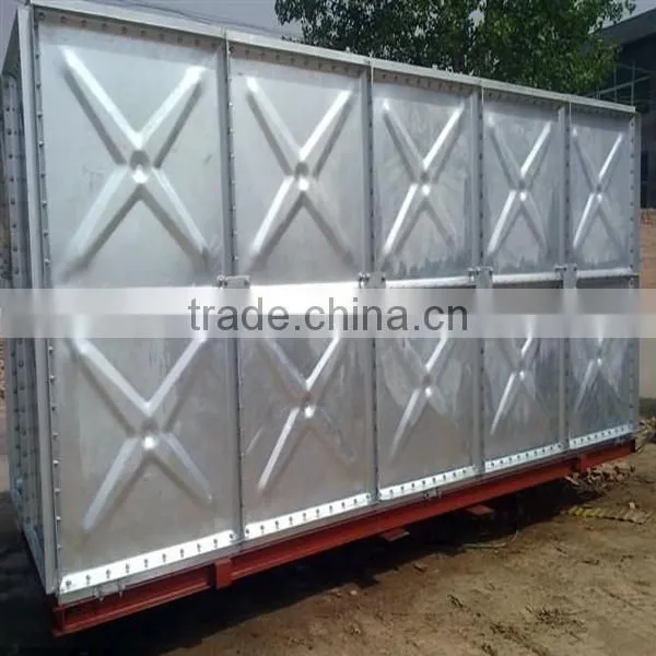 Factory Price 4 Layer Tank Galvanized Sectional Steel Water Storage Tank photo-4