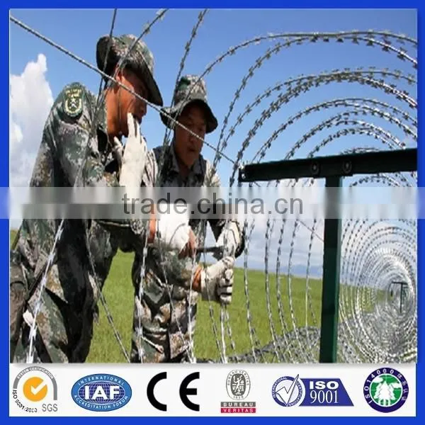 DM Galvanized Steel Razor Barbed Wire From Golden Supplier on photo-2