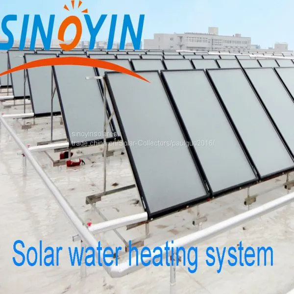Solar Keymark Solar Panel Heating Collector of Black Frame,grid Absorber