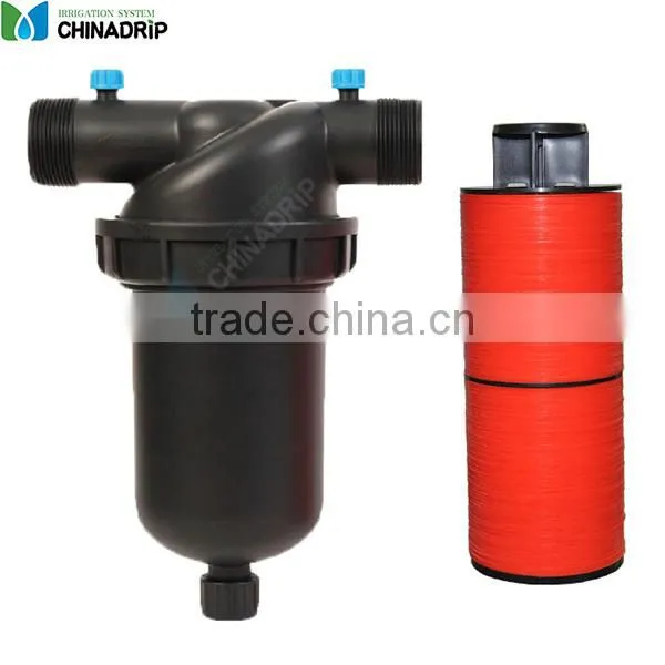 Drip Irrigation 1" MNPT Plastic Disc Filter 120 Mesh Irrigation Filter photo-4