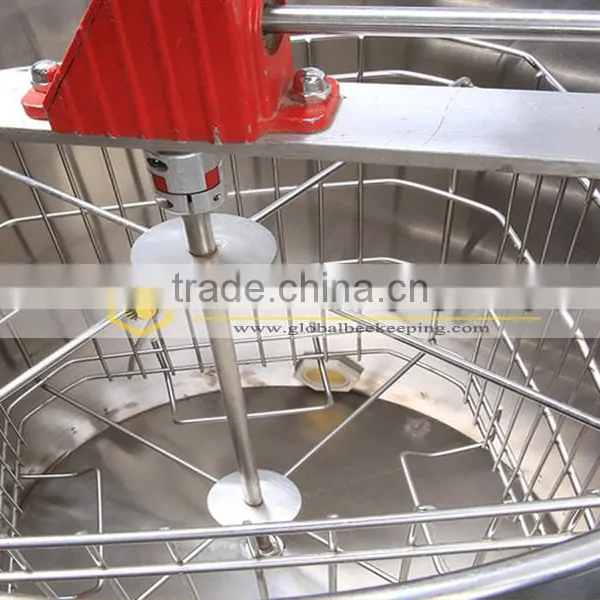 High Quality Beekeeping Equipment 4 Frames Manual Honey Extractor photo-5