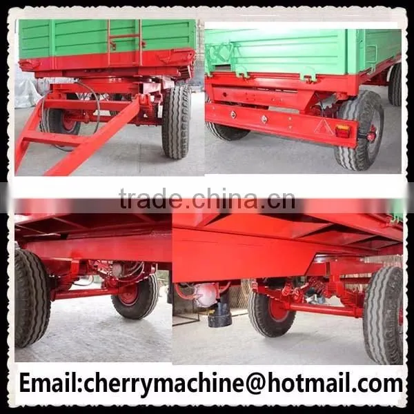 Two Axles Europe Style Tractor Tipper Trailer for Sale photo-5