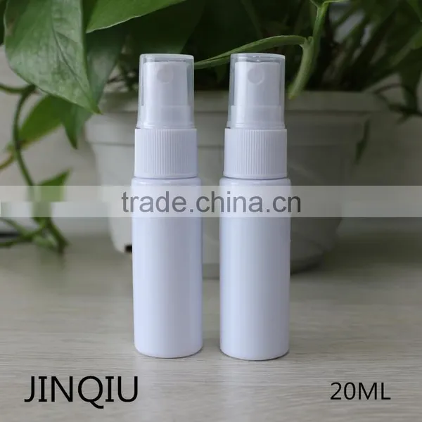 Factory Direct Sale 20ML White Pet Spray Bottle, Mini Spray Bottle for Deodorant,spray Bottle for Liquid Oral Care Freshner