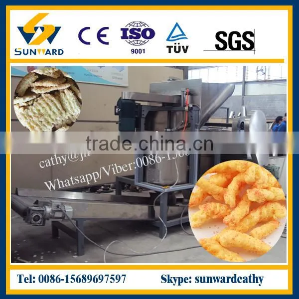 High Quality Bugles Fryer , Snacks Fryer for Global Sale photo-3