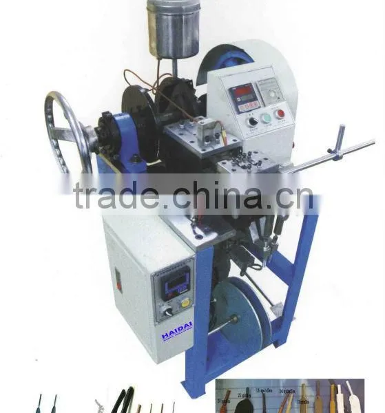 Automatic Plastic Shoe Lace Tipping Machine for Shoe Lace and Hand Bag Lace