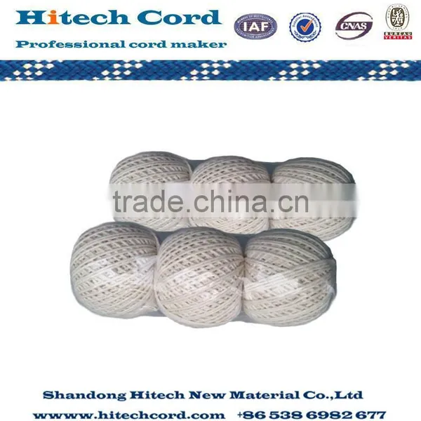 Natual Color Single Ply Cotton 3 Ply Twisted Twine for Agricultural Baler Twine photo-4