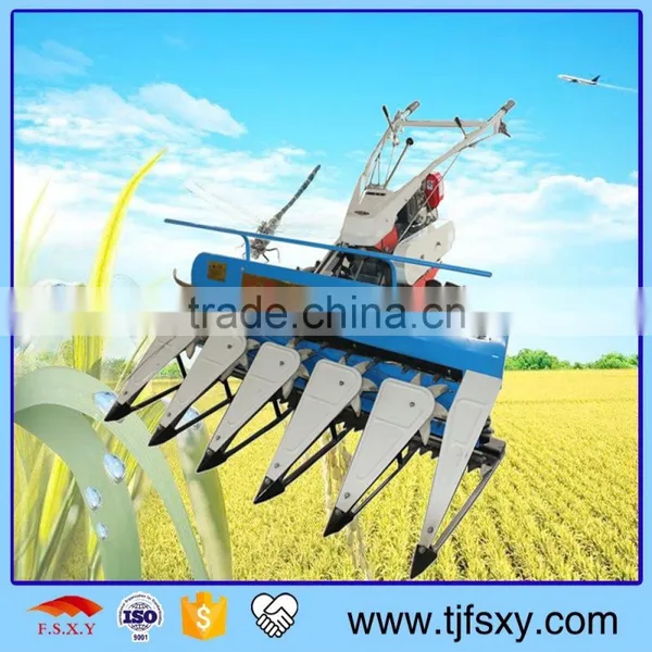 HOT SALE!! The Most Popular Paddy Rice Cutter Mini Harvester photo-3