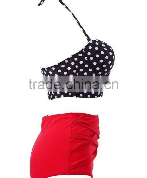 2016 New Arrive High Waisted Bikini photo-2