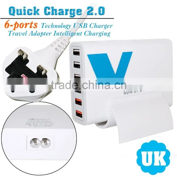 NEW 5V 2A 4 USB Quick Charge 2.0 Car Charger Travel Charger, Intelligent Car Charging, BLACK photo-4