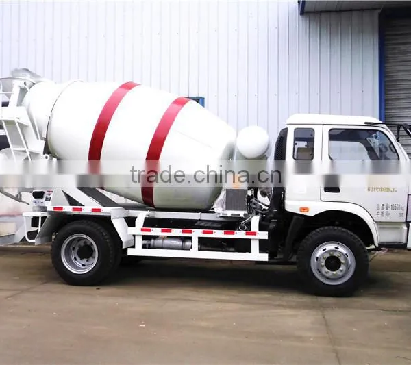Made in China Small Right Hand Drive 3m3 Concrete Mixer Truck photo-2