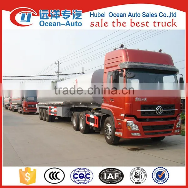 China 45000 Liters Fuel Tanker Semi Trailer For Sale photo-4
