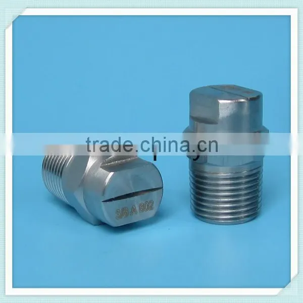 HU Series Stainless Steel Flat Jet Spray Nozzle photo-3