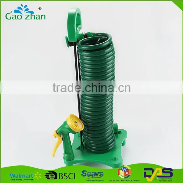 Hot Sell Garden Hose Reel With 4 Adjustable Ways Spray Nozzle photo-4