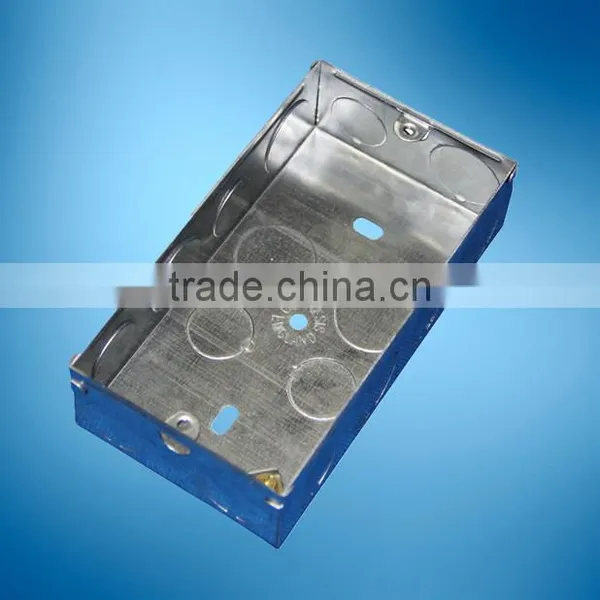 1+1+1 47mm Sizes Electrical Connecting Metal Boxes Iraq GI Boxes Sizes photo-3