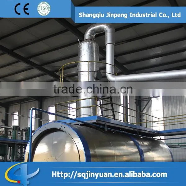 Pollution Free Good Quality Jinpeng Brand Waste Oil Distillation Plant With CE ISO photo-4